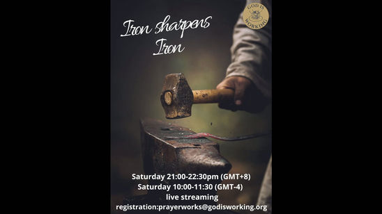 Mar 14 2026 - Iron Sharpens Iron